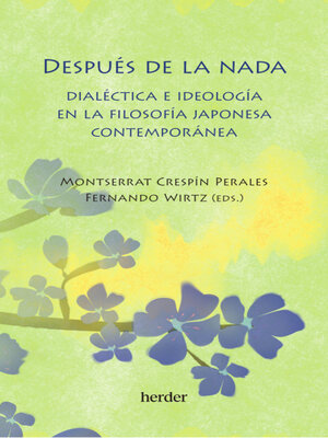 cover image of Después de la nada
